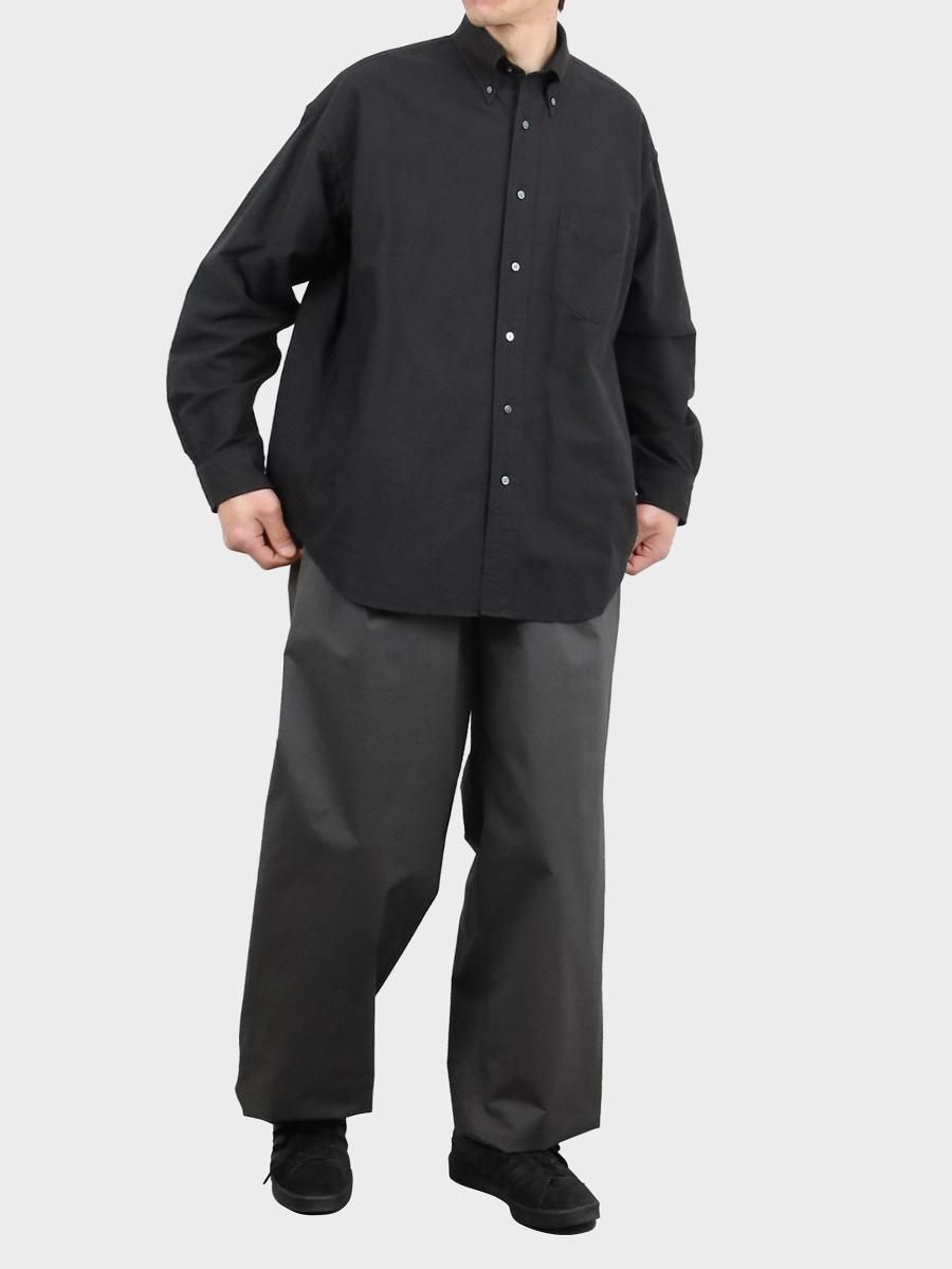 Graphpaper - グラフペーパー / OXFORD L/S B.D BOX SHIRT | NOTHING BUT