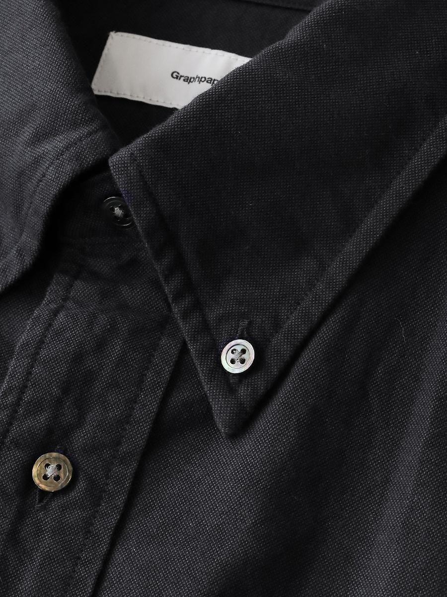 Graphpaper - グラフペーパー / OXFORD L/S B.D BOX SHIRT