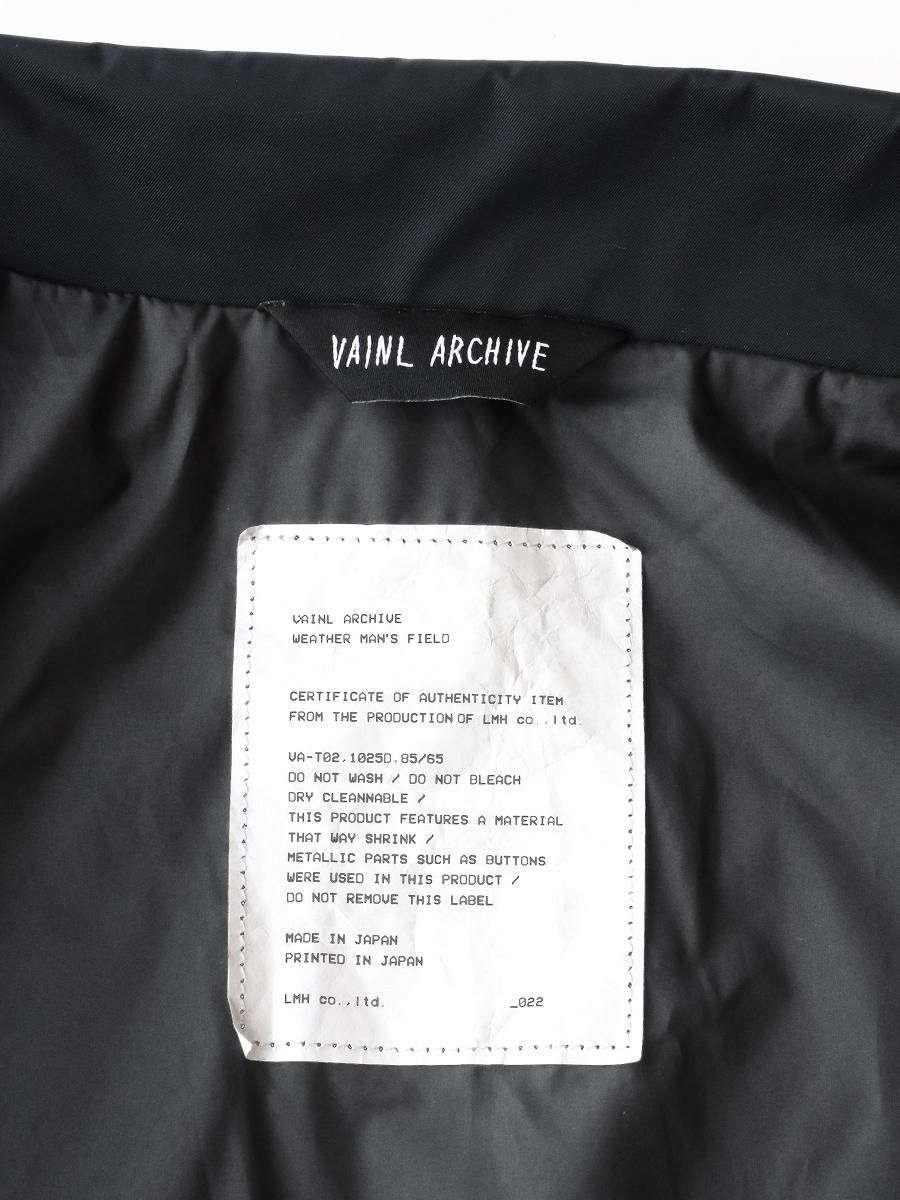 ジャケット・アウター VAINL ARCHIVE TR-JKT NAVY looponline_s17179