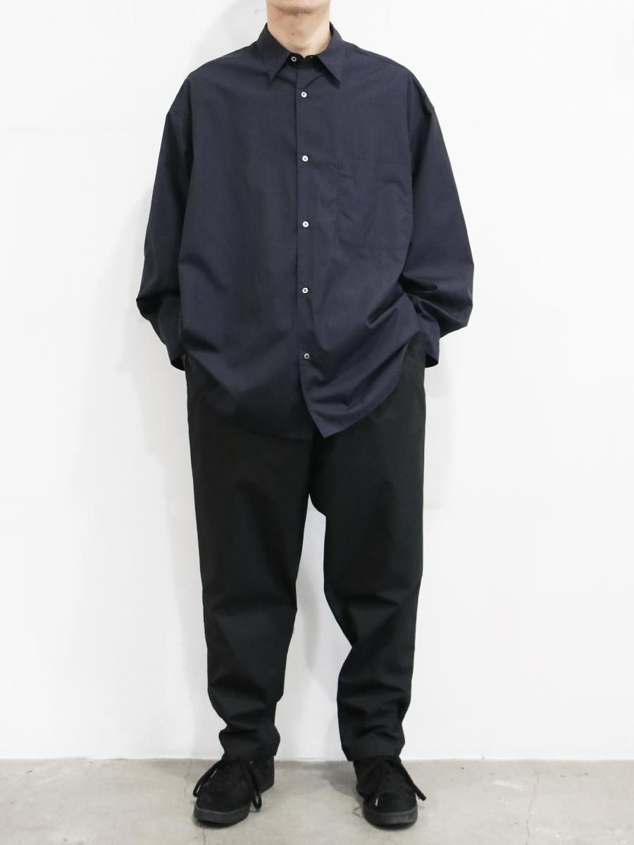 Broad Oversized L/S Regular Collar Shirt