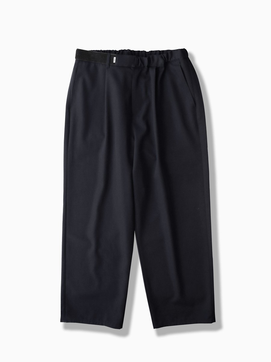 Graphpaper - グラフペーパー / SELVAGE WOOL WIDE CHEF PANTS
