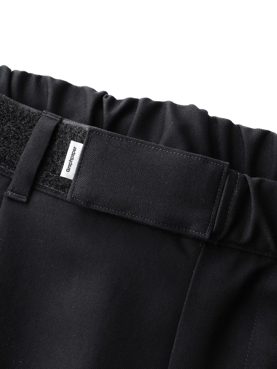 Graphpaper - グラフペーパー / SELVAGE WOOL WIDE CHEF PANTS