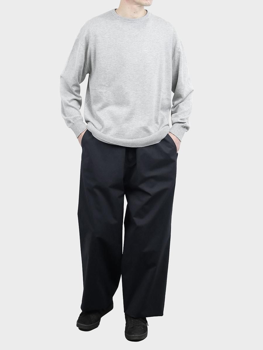 graphpaper グラフペーパー Wide Cook Pants gray | angeloawards.com