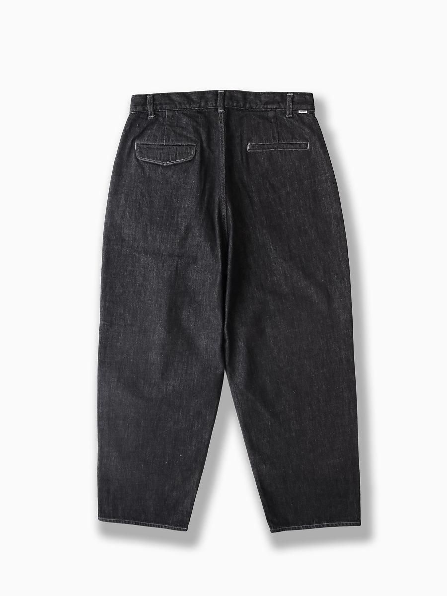 グラフペーパー Colorfast Denim Two Tuck Pants - スラックス