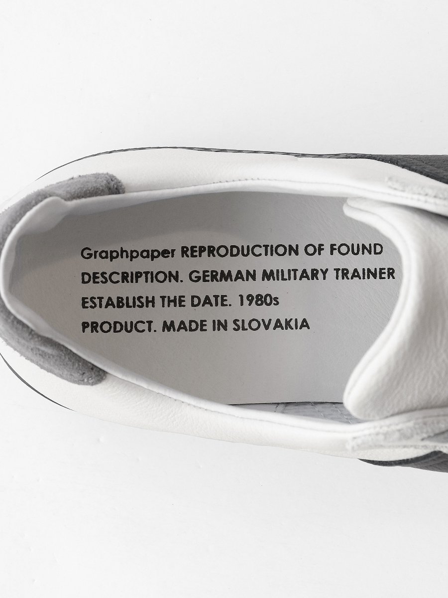 Graphpaper × REPRODUCTION OF FOUND / GERMAN MILITARY TRAINER