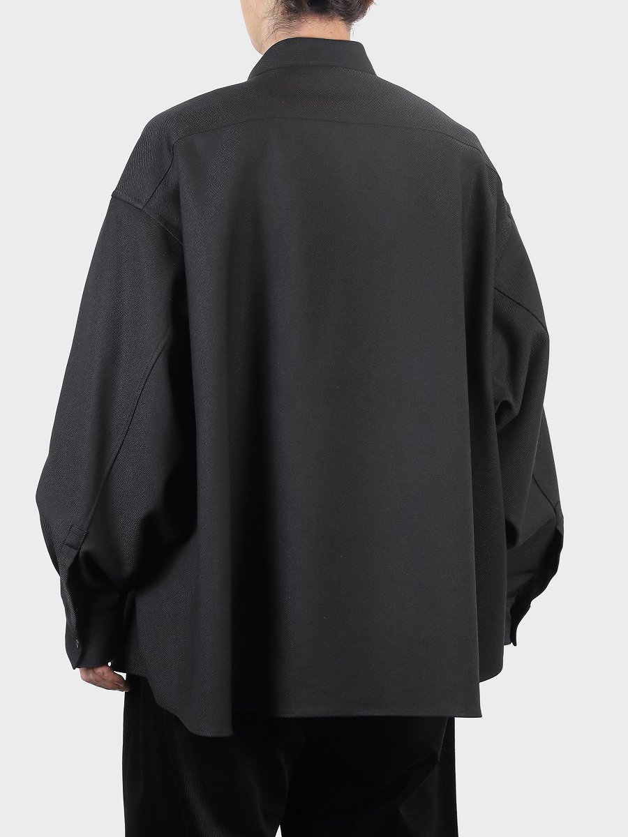 Graphpaper - グラフペーパー / STRETCH KERSEY OVERSIZED SHIRT
