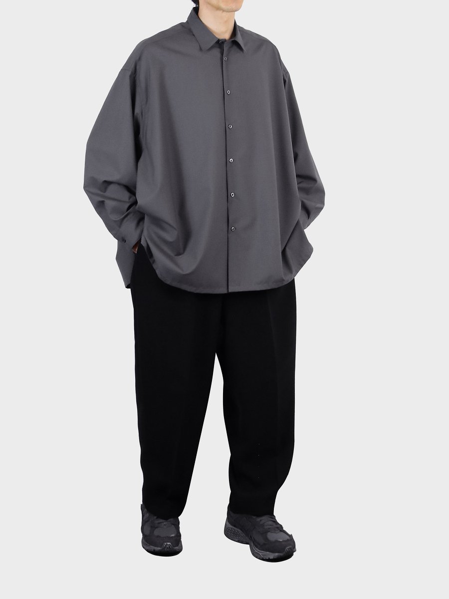 Graphpaper(グラフペーパー) / FINE WOOL TROPICAL OVERSIZED SHIRT ...