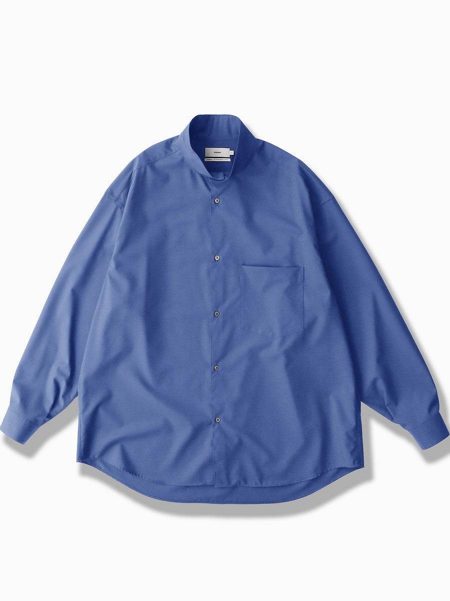 Graphpaper(グラフペーパー) / FINE WOOL STAND COLLAR SHIRT 