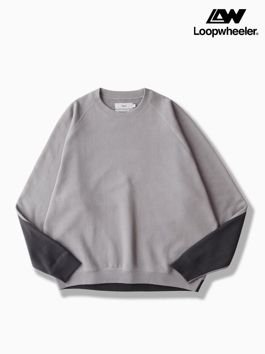 Graphpaper - グラフペーパー / LOOPWHEELER for GP RAGLAN SWEAT