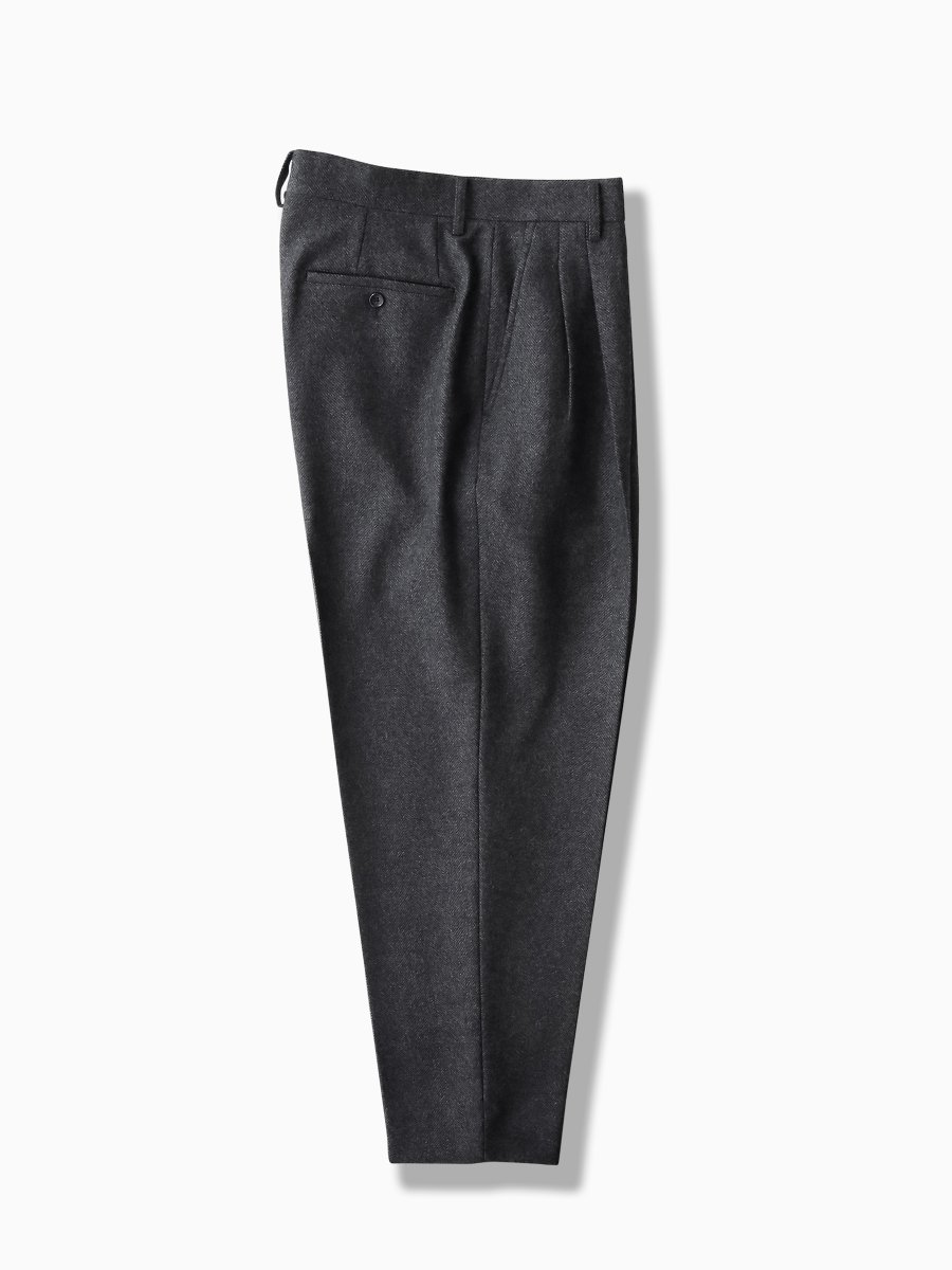 Gently Wool Two Tuck Trousers graphpaper-