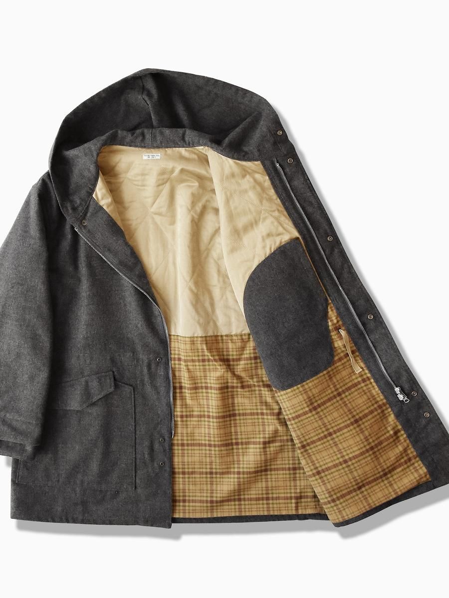 PHIGVEL MAKERS & Co.フィグベル MOUNTAINEER CHECK GOWNショール ...