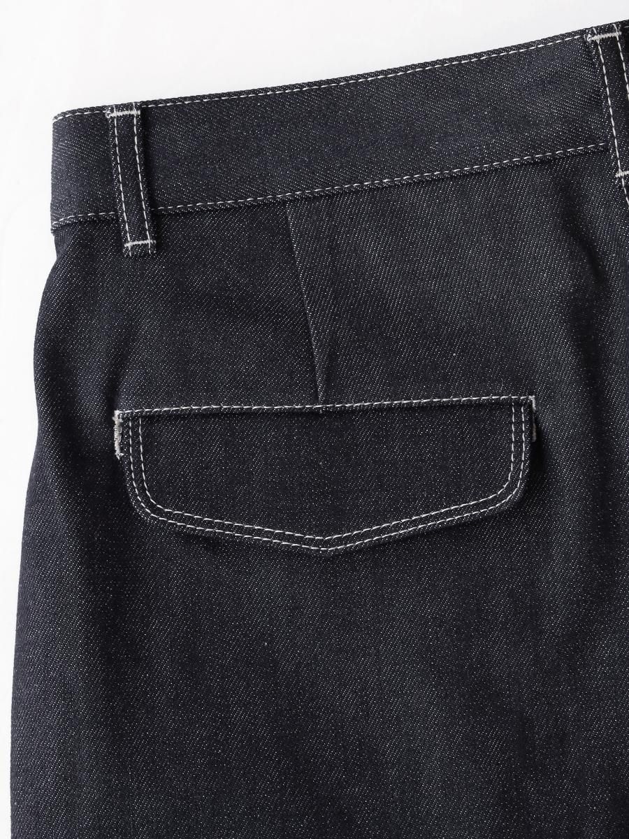 Graphpaper(グラフペーパー)/ SELVAGE DENIM TWO TUCK PANTS
