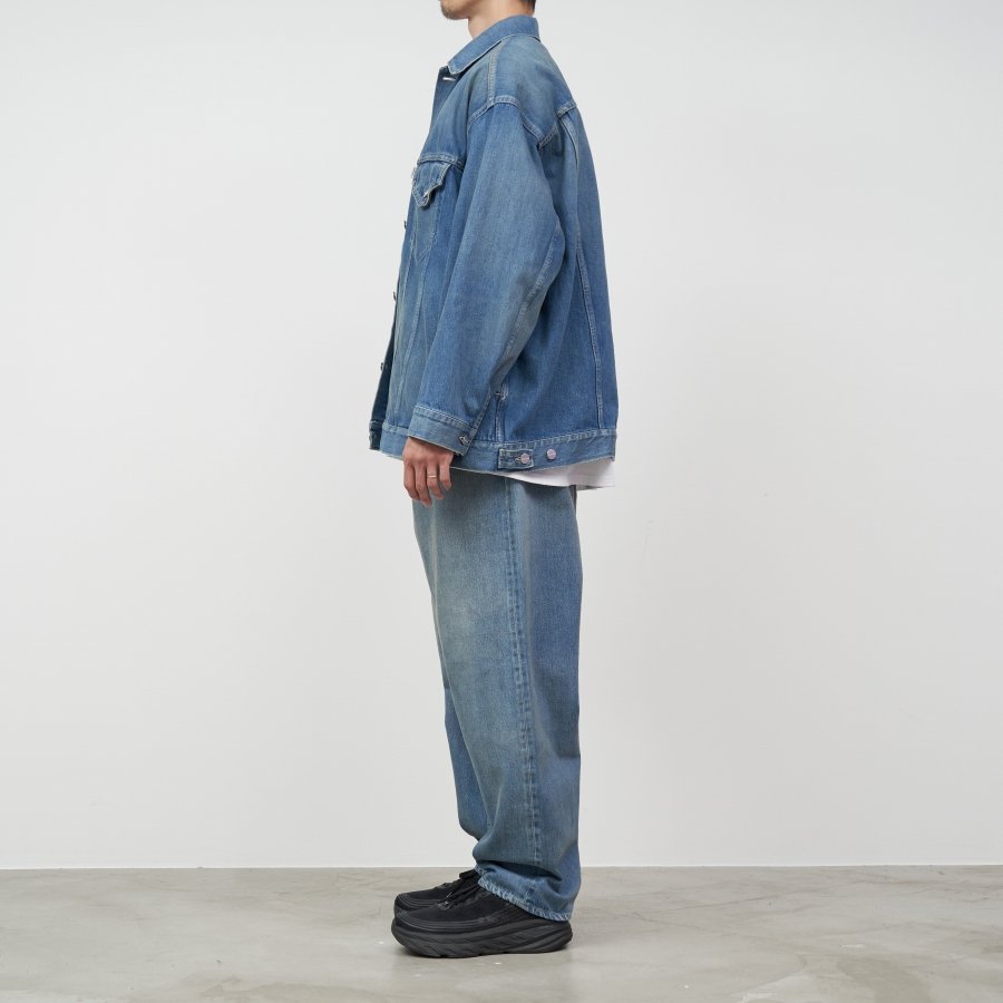 Graphpaper - グラフペーパー / SELVAGE DENIM TWO TUCK PANTS