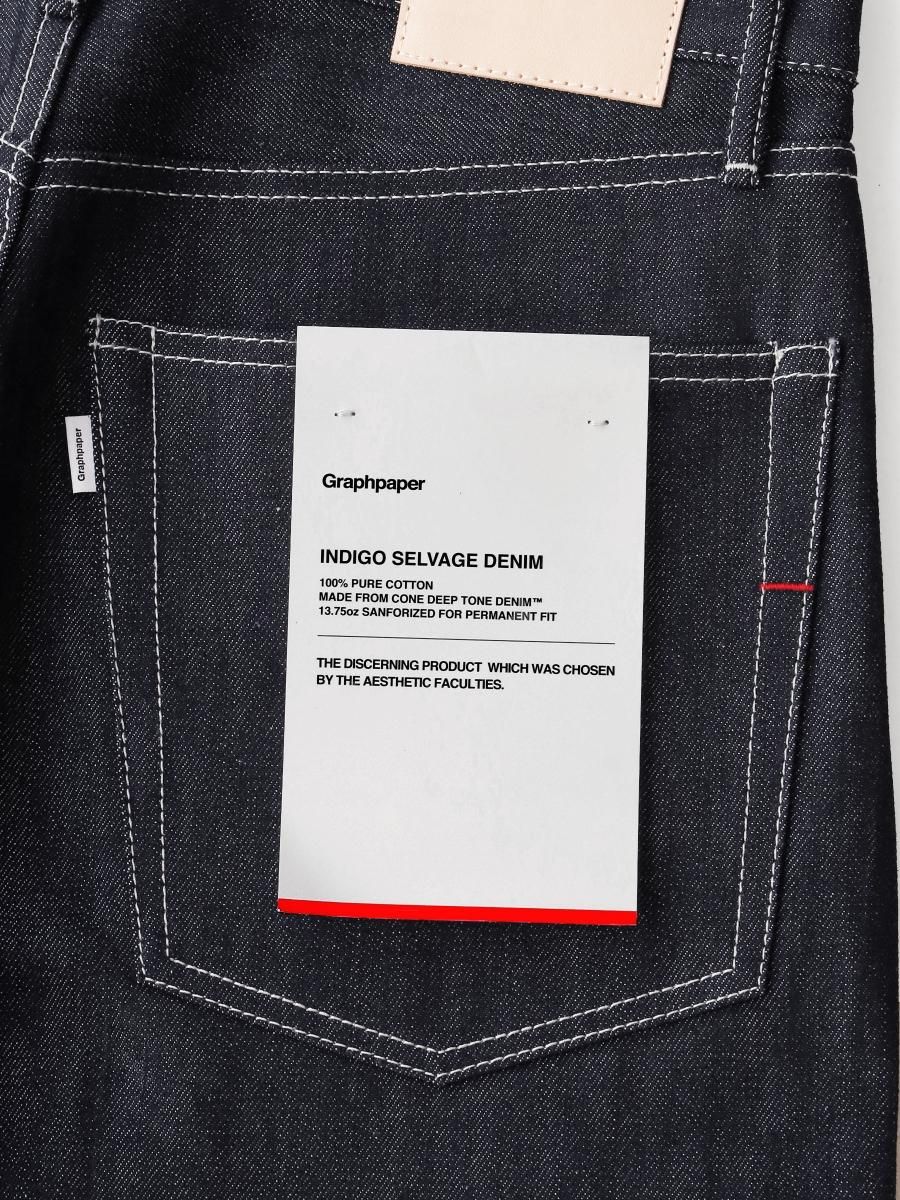 Graphpaper(グラフペーパー) / SELVAGE DENIM FIVE POCKET