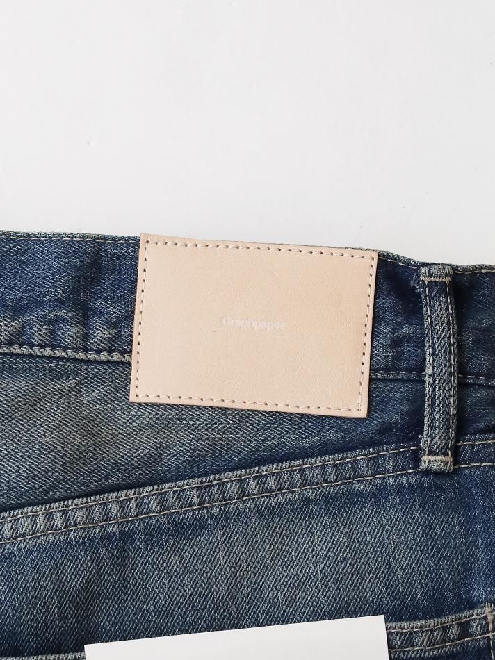 Graphpaper(グラフペーパー) / SELVAGE DENIM FIVE POCKET TAPERED