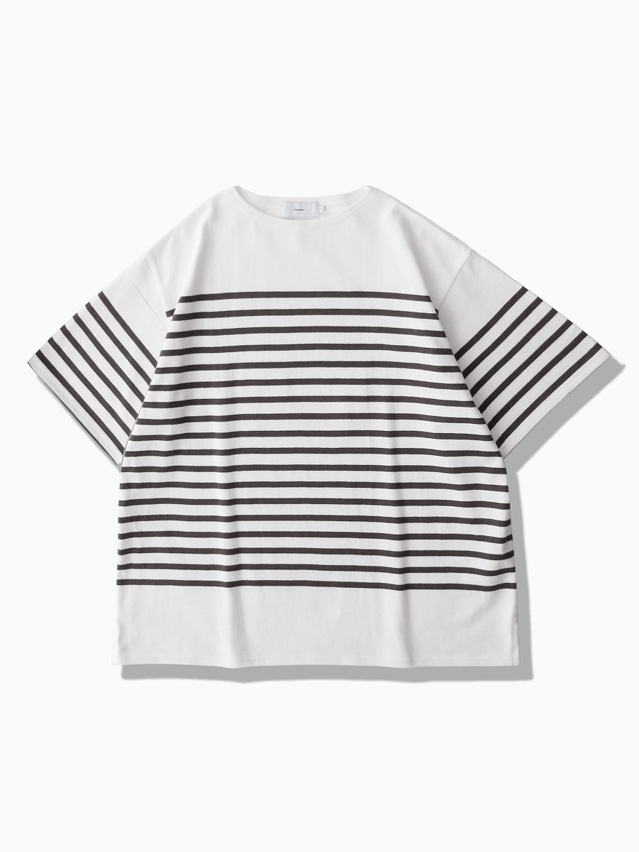 Graphpaper(グラフペーパー) / PANEL BORDER S/S TEE | NOTHING BUT