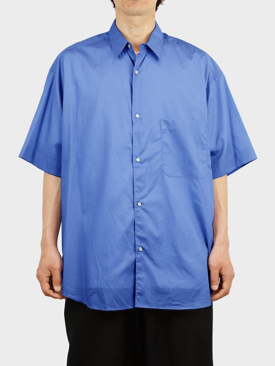 グラフペーパー Broad Oversized S/S Shirt  BLUE2019年購入