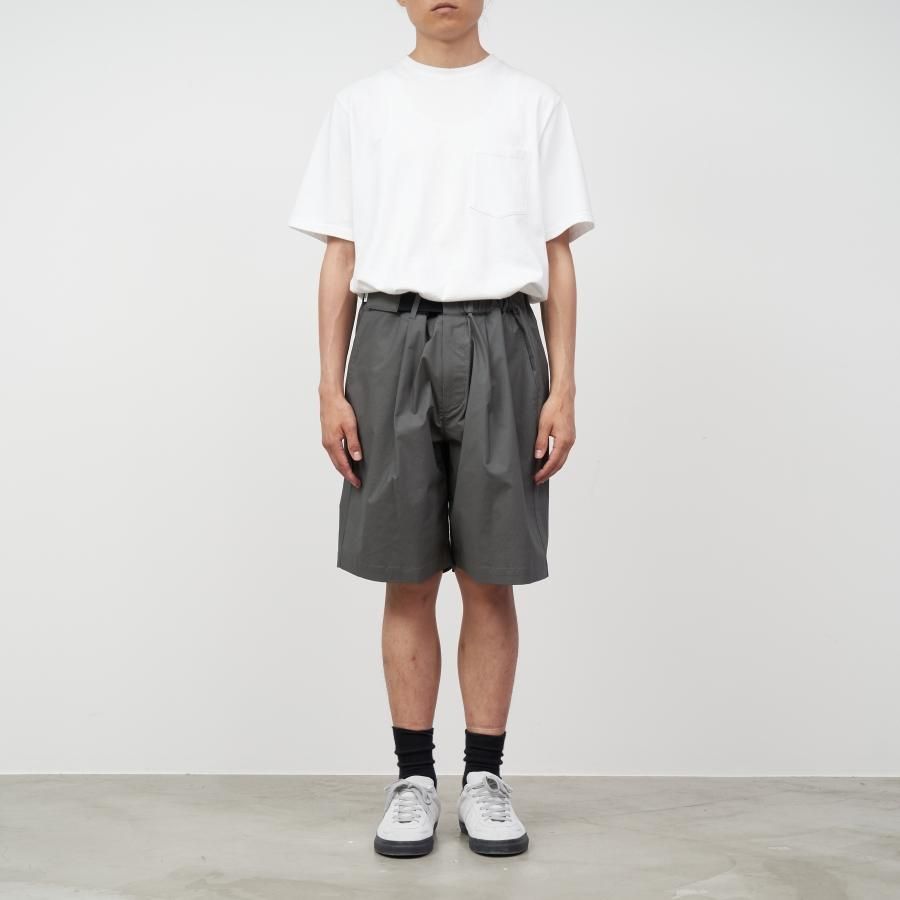 Graphpaper(グラフペーパー)/ STRETCH TYPEWRITER WIDE CHEF SHORTS 