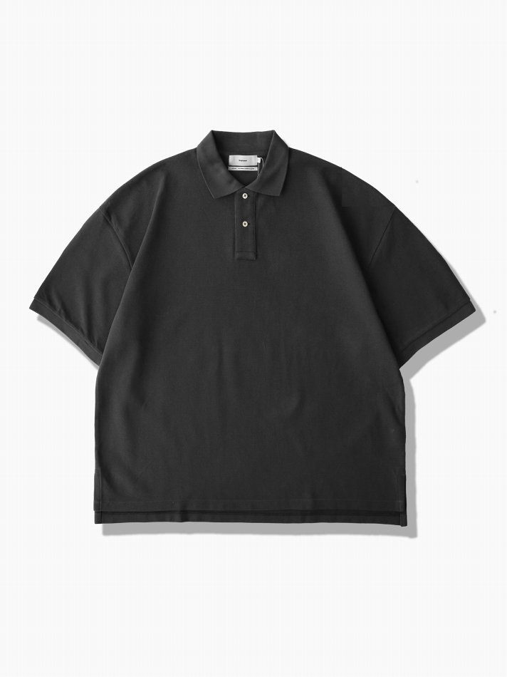 Graphpaper - グラフペーパー / COTTON PIQUE JERSEY S/S POLO 