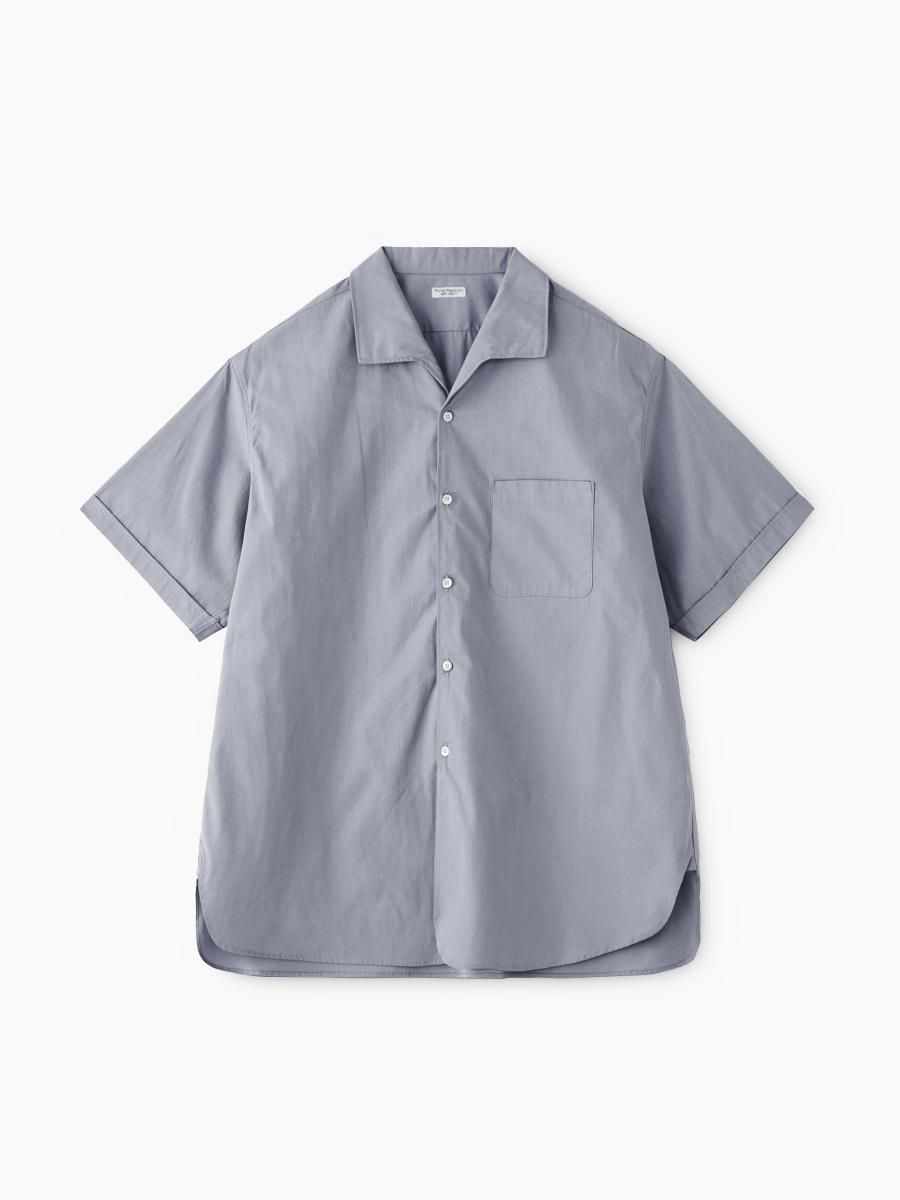 PHIGVEL - フィグベル / FRENCH OPEN COLLAR SS SHIRT | NOTHING BUT