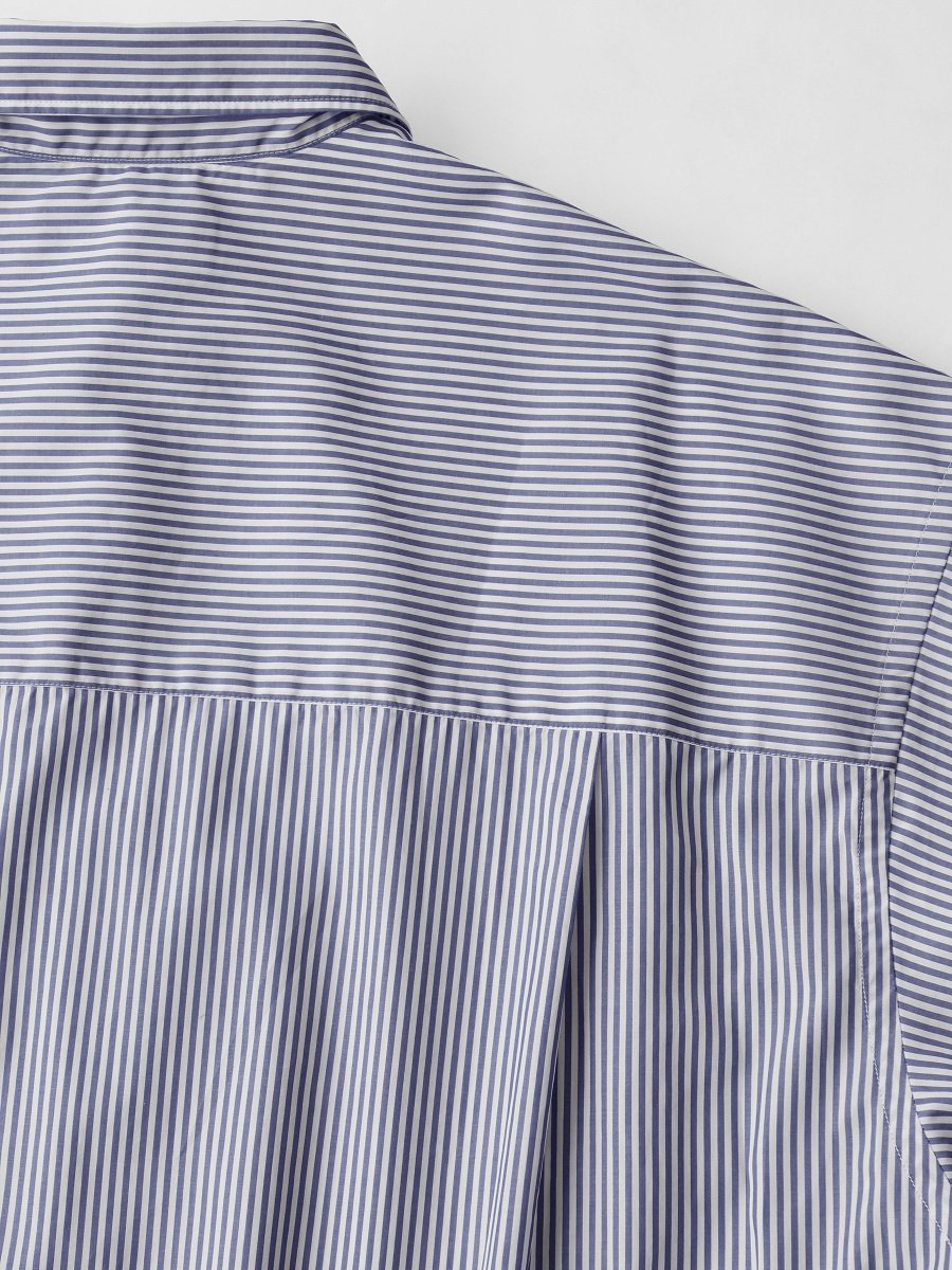 Graphpaper(グラフペーパー) / BROAD STRIPE S/S OVERSIZED REGULAR