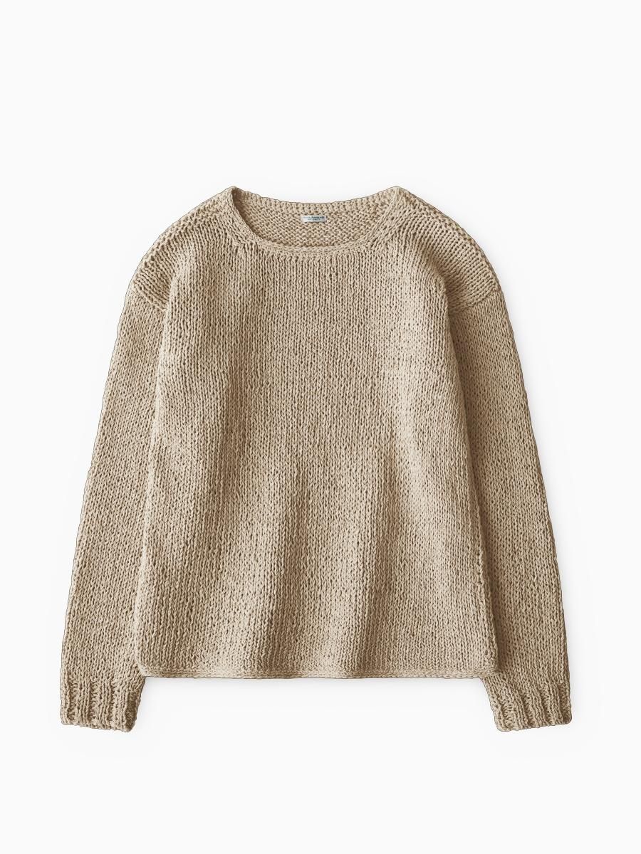 PHIGVEL HAND-KNITTING ZIP SWEATER フィグベル-