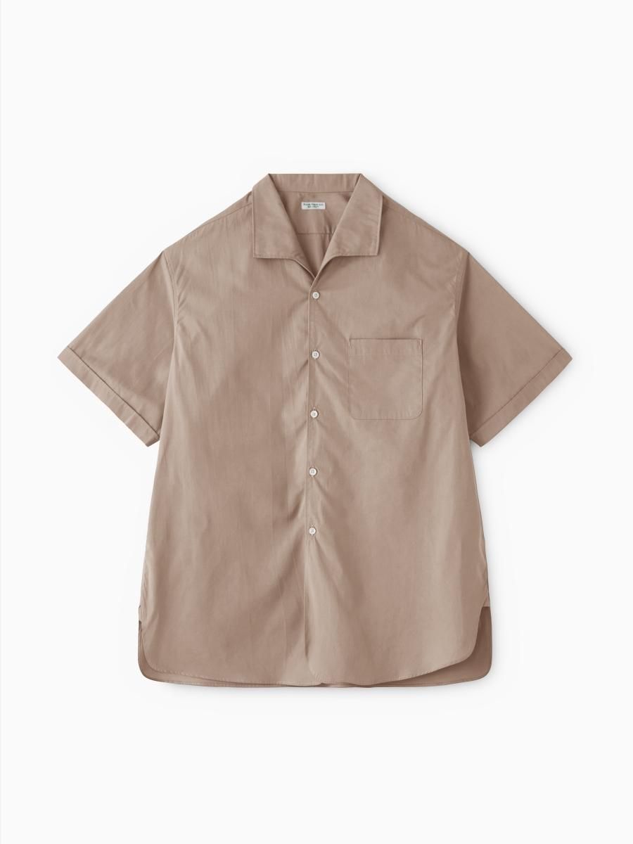 PHIGVEL - フィグベル / FRENCH OPEN COLLAR SS SHIRT | NOTHING BUT