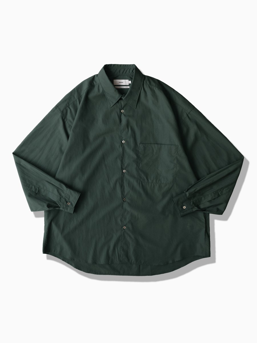 Graphpaper - グラフペーパー / BROAD L/S OVERSIZED REGULAR COLLAR