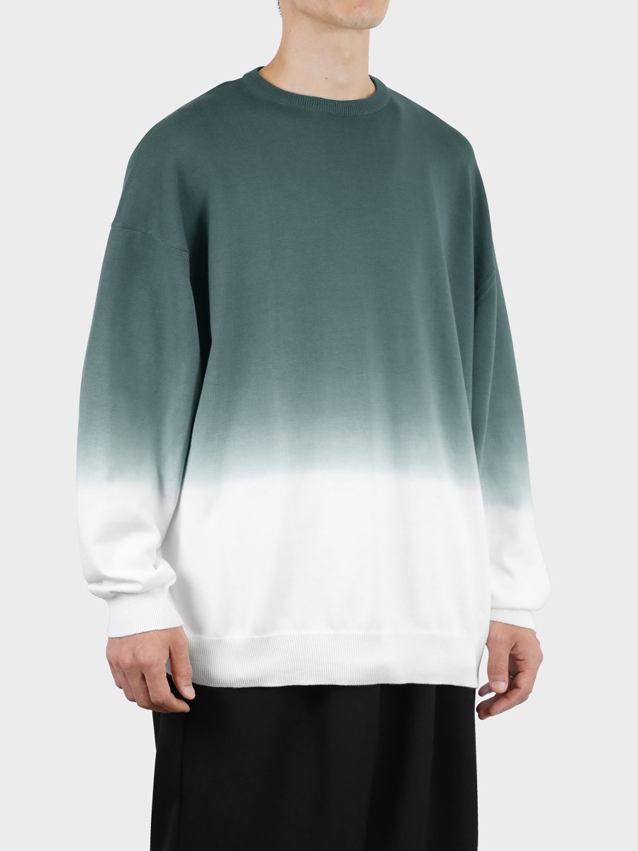 Graphpaper - グラフペーパー / PIECE DYED SUVIN L/S CREW NECK KNIT ...