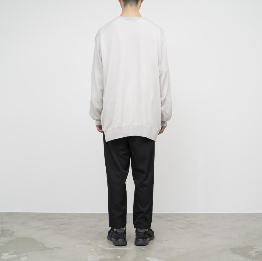 Graphpaper - グラフペーパー / FINE WOOL OVERSIZED CREW NECK