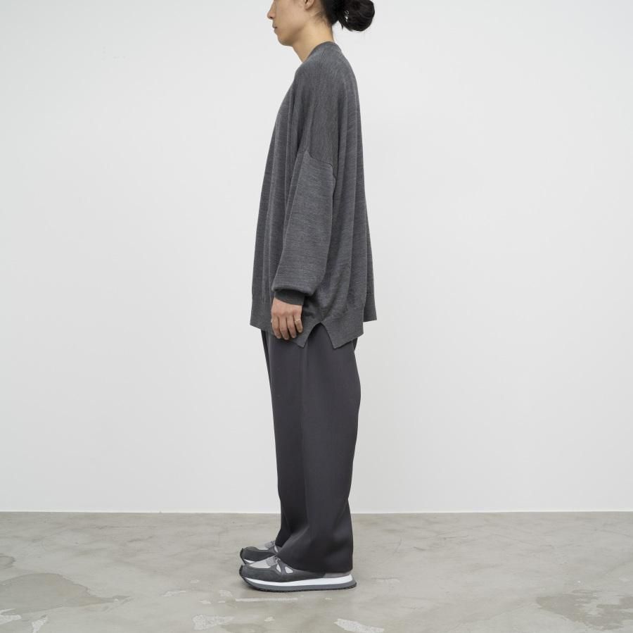 Graphpaper (グラフペーパー) Extra Fine Wool L/S Oversized