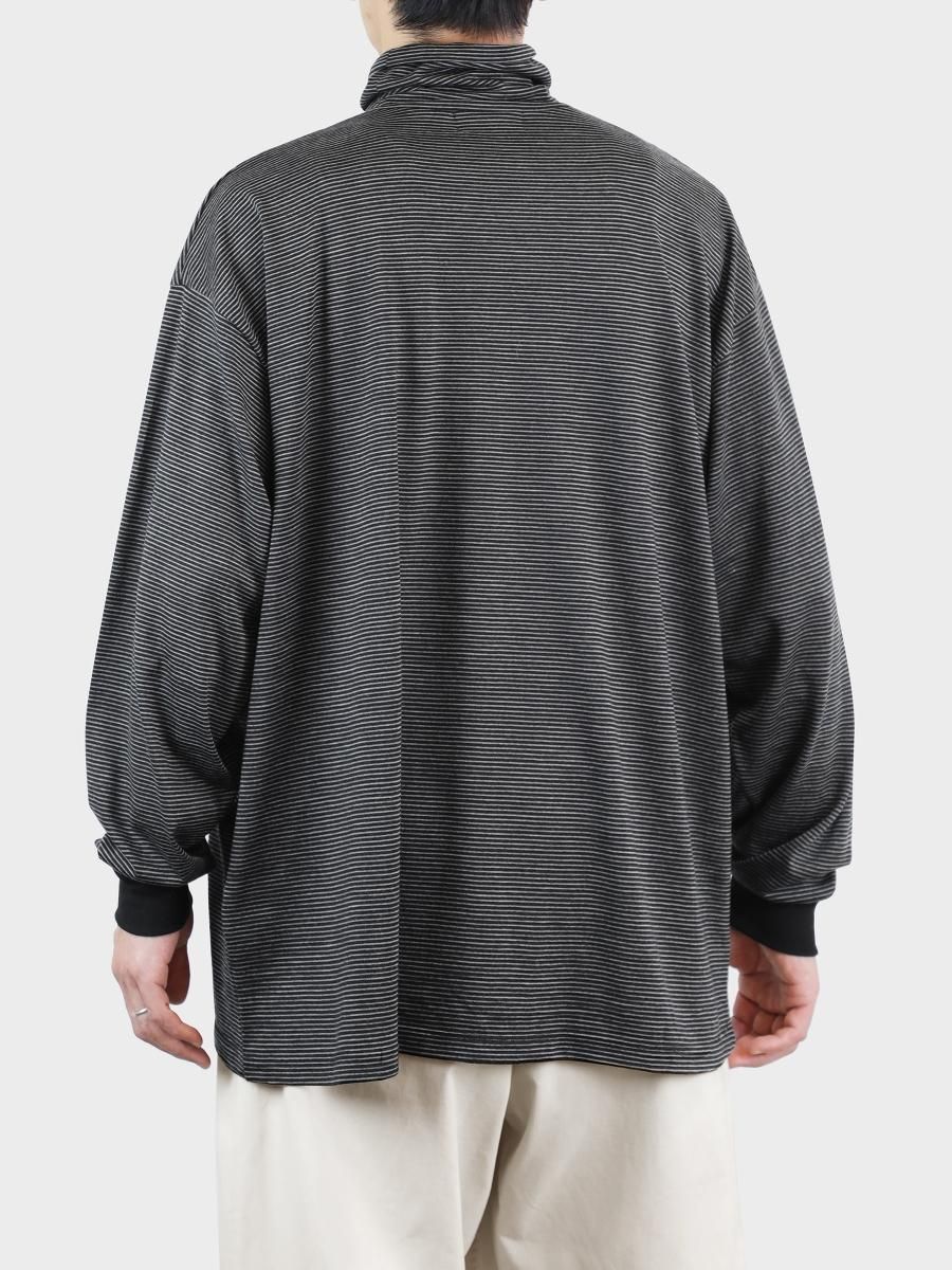 Graphpaper - グラフペーパー / WOOL BORDER L/S TURTLE NECK Graphpaper - グラフペーパー / WOOL BORDER L/S TURTLE NECK