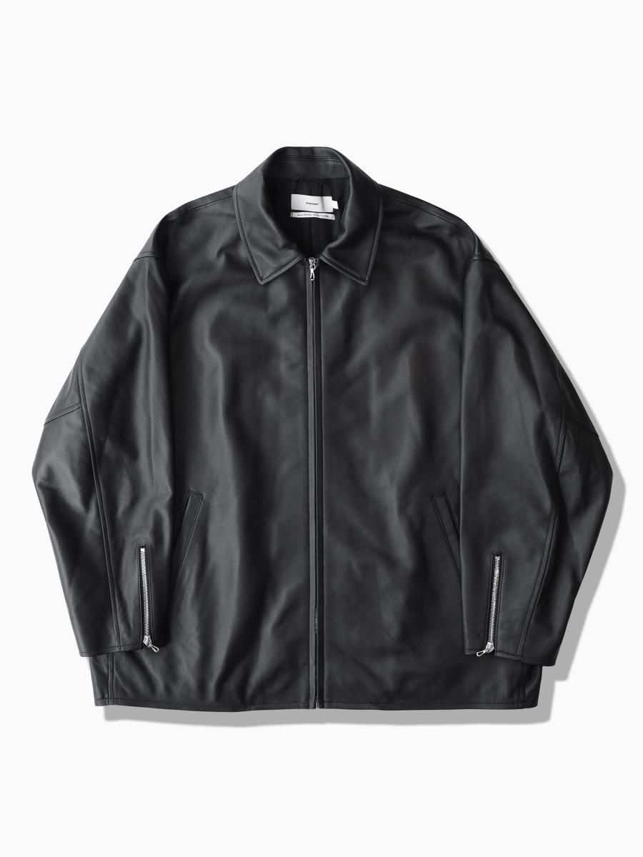 sheep leather jacketカラーブラック