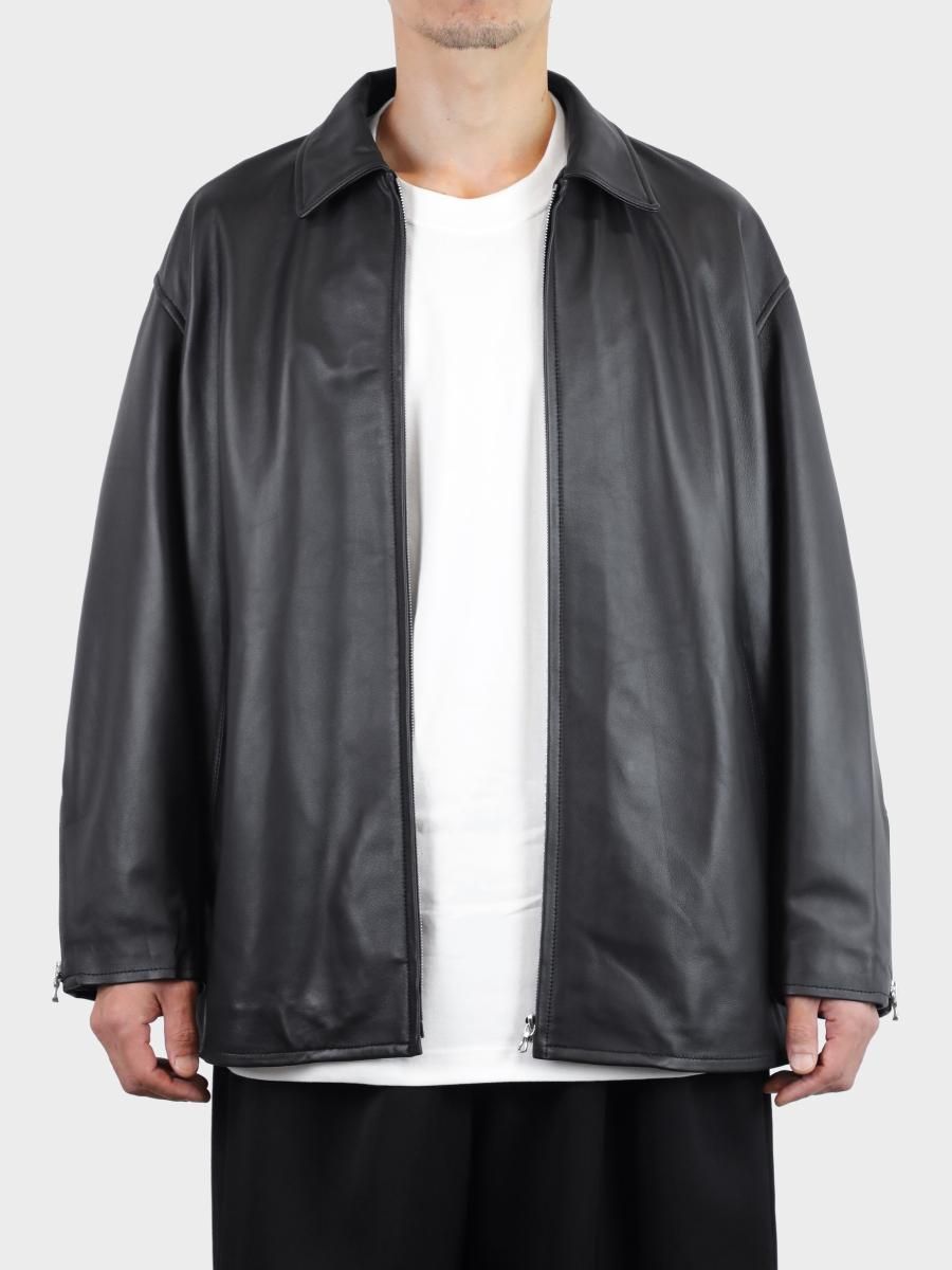 Graphpaper Sheep Leather Riders Jacket-