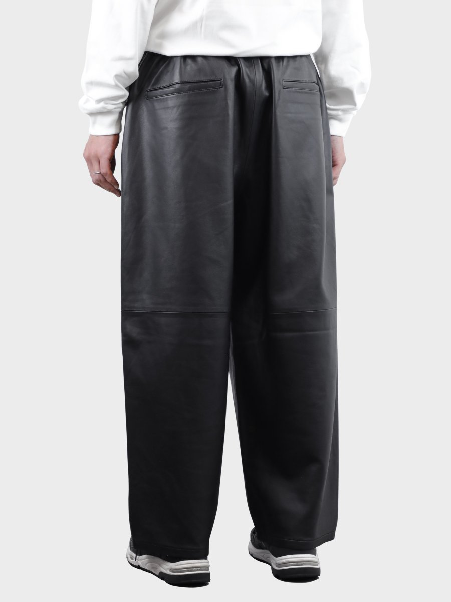 graphpaper SHEEP LEATHER EASY PANTS
