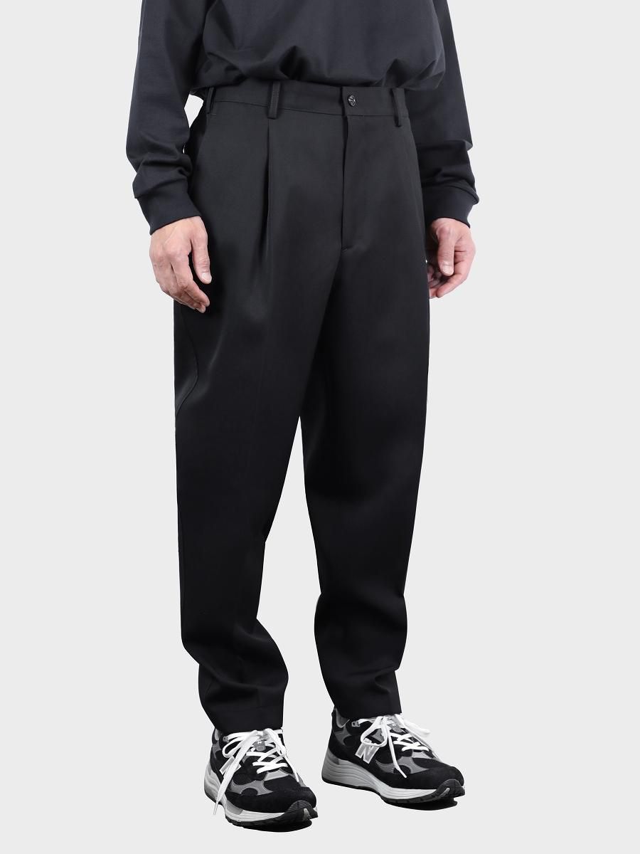 Graphpaper Scale Off Wool Tapered Slacks