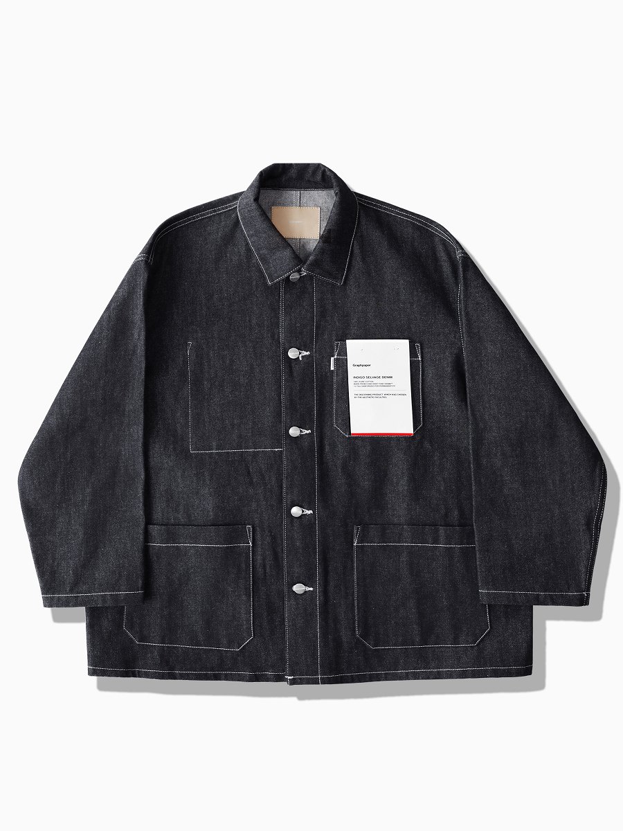 Graphpaper - グラフペーパー / SELVAGE DENIM COVERALL | NOTHING BUT
