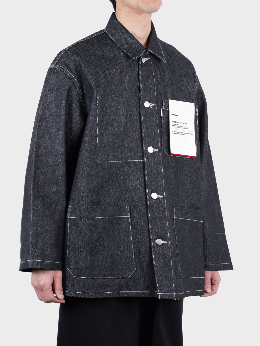 Graphpaper - グラフペーパー / SELVAGE DENIM COVERALL | NOTHING BUT