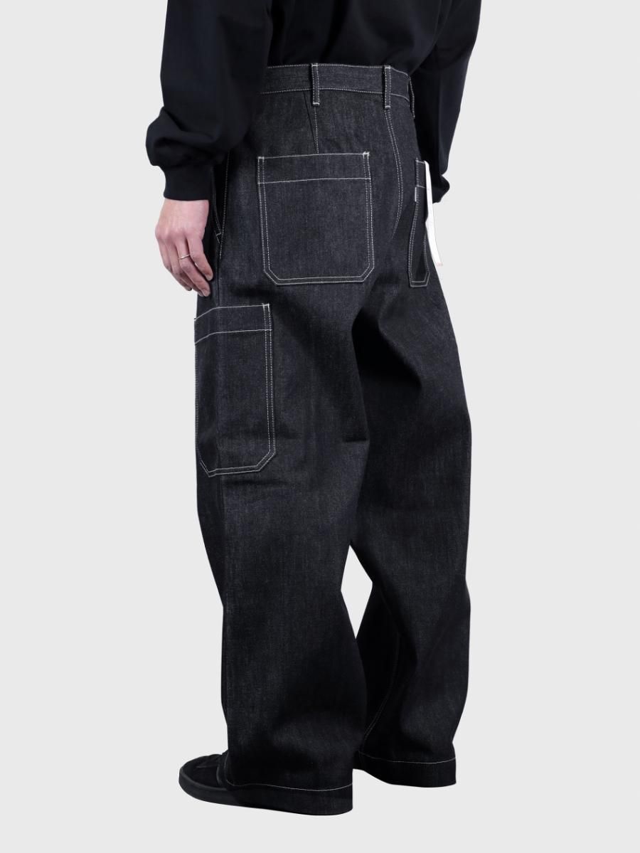 Graphpaper - グラフペーパー / SELVAGE DENIM CARGO PANTS