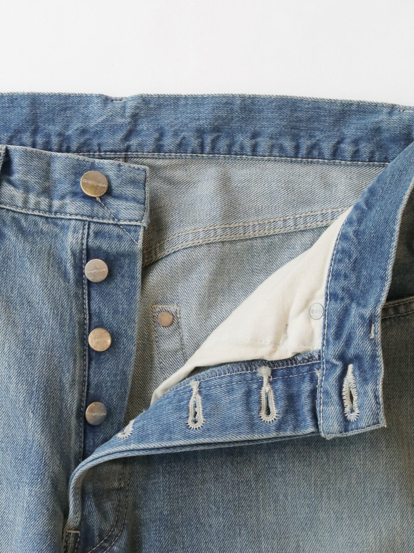 Graphpaper - グラフペーパー / SELVAGE DENIM FIVE POCKET TAPERED