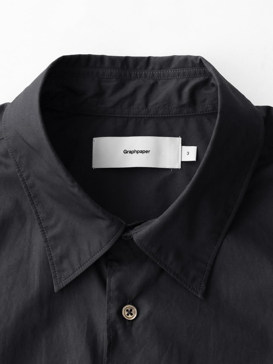 Graphpaper - グラフペーパー / BROAD REGULAR COLLAR SHIRT | NOTHING BUT