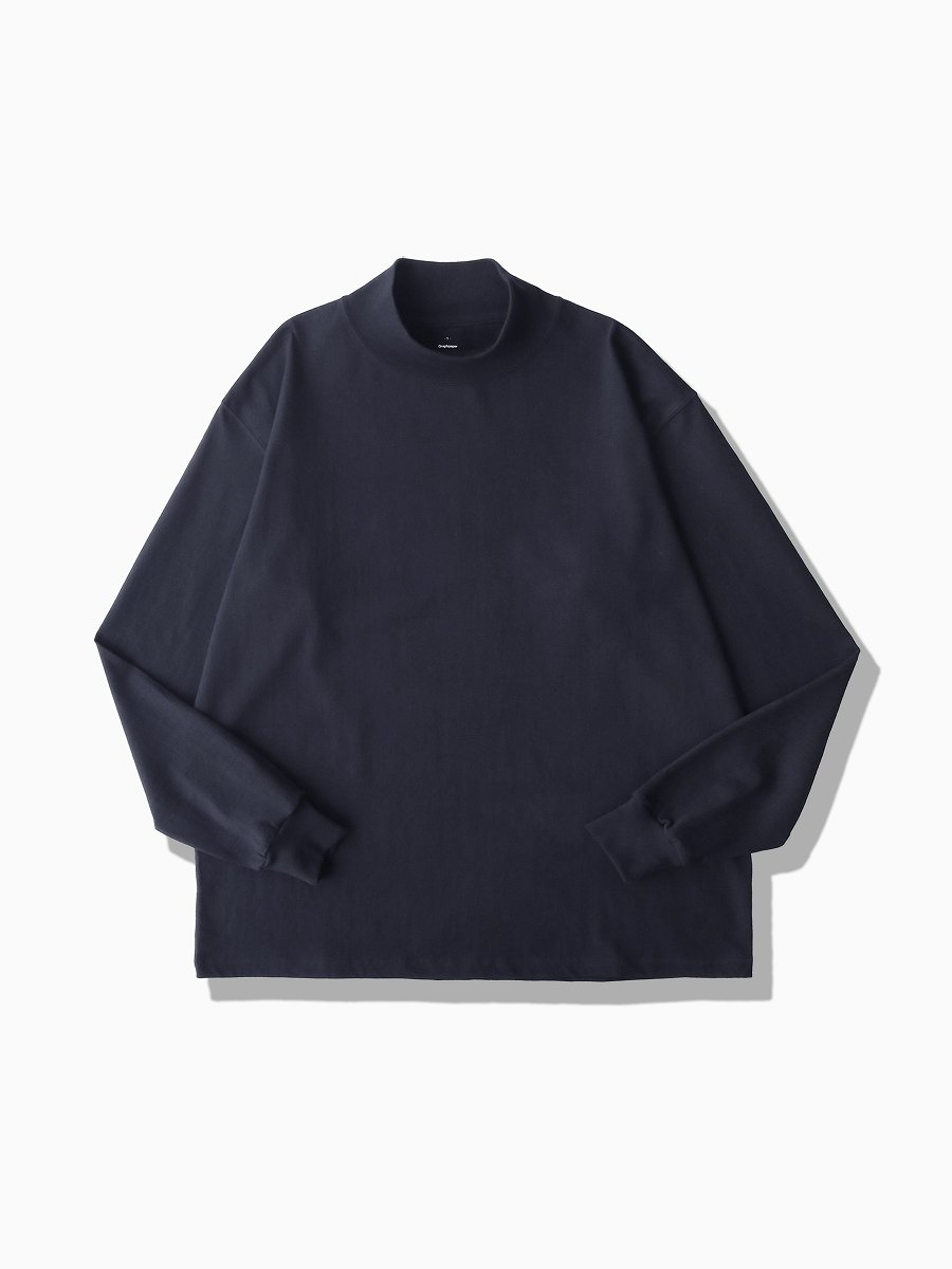 Graphpaper - グラフペーパー / L/S MOCK NECK TEE | NOTHING BUT