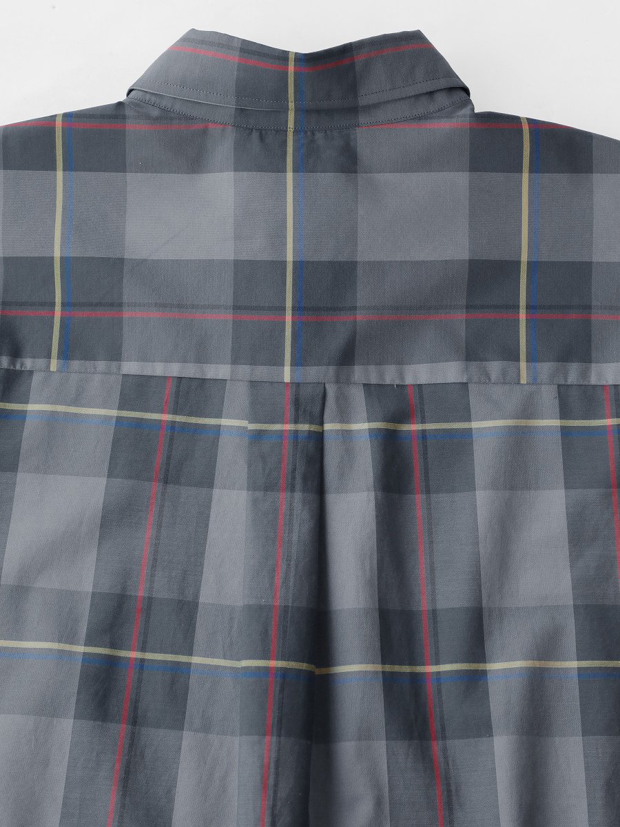 Graphpaper - グラフペーパー / SHEER CHECK OVERSIZED REGULAR COLLAR