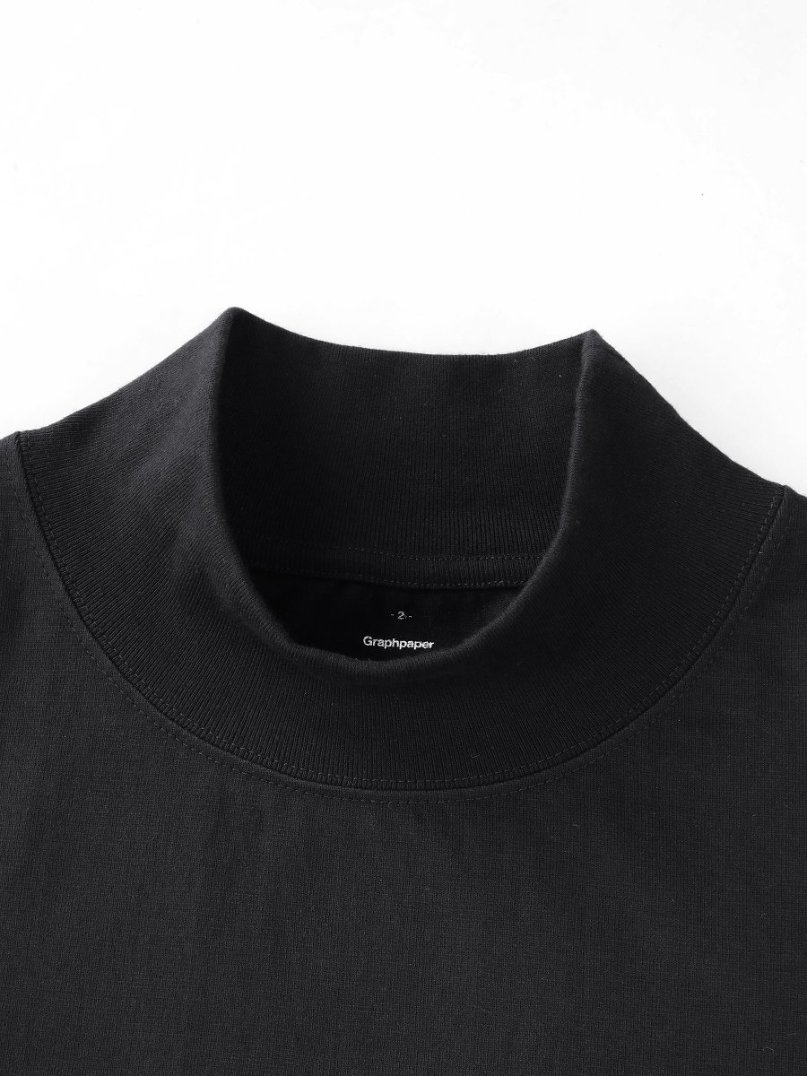 Graphpaper - グラフペーパー / S/S MOCK NECK TEE | NOTHING BUT