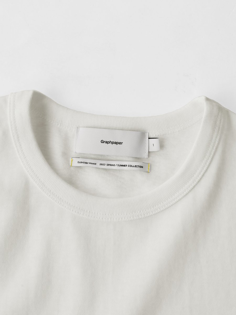 Graphpaper - グラフペーパー / RECYCLED COTTON JERSEY S/S TEE ...