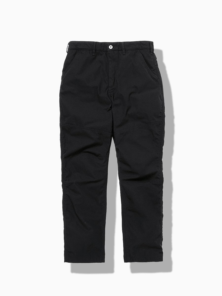 BRAND : NONNATIVE<br>MODEL : RANCHER TROUSERS C/P HIGH TWISTED TWILL<br>COLOR : BLACK