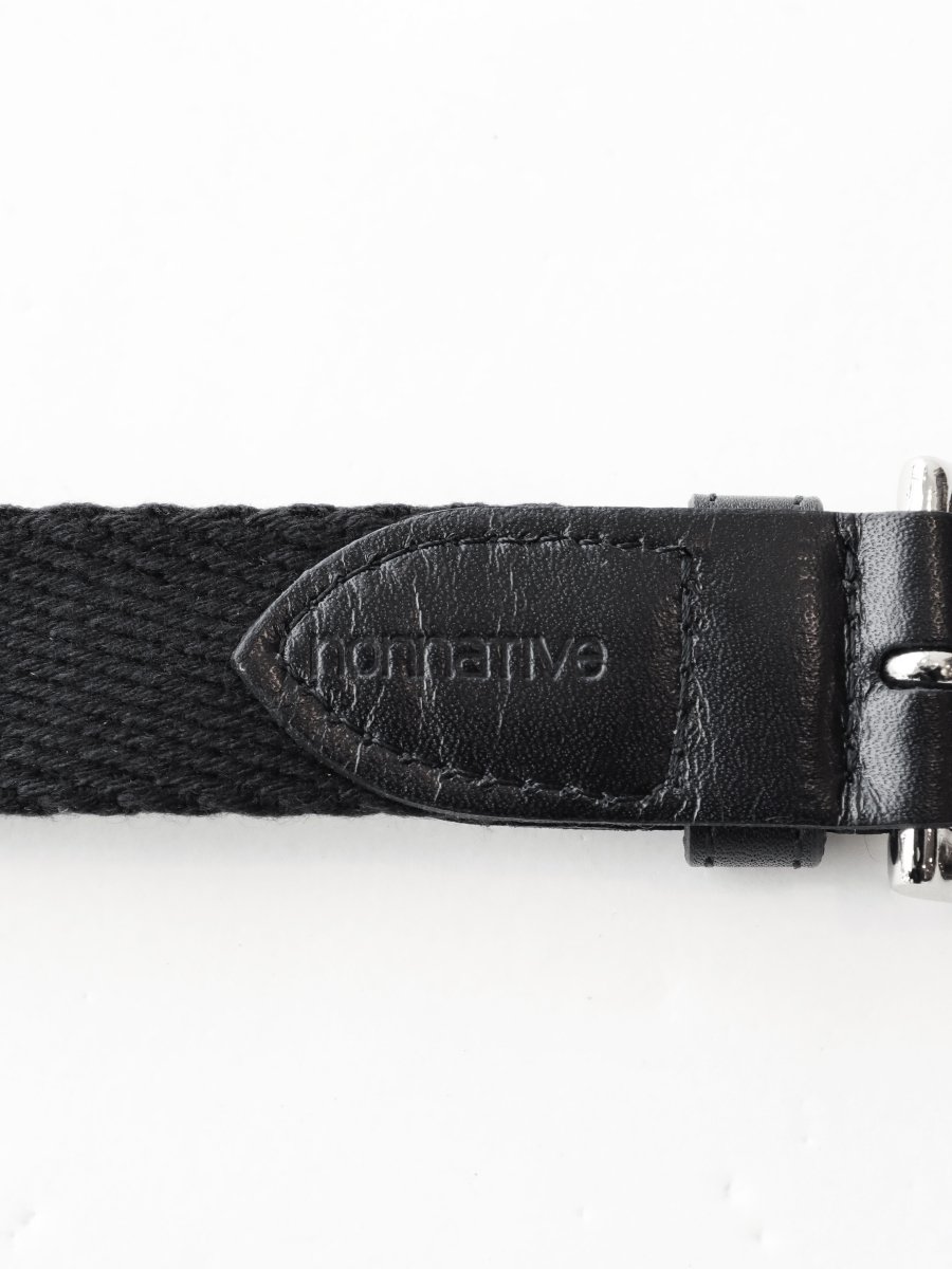 nonnative DWELLER BELT TAPE COW LEATHER | hartwellspremium.com