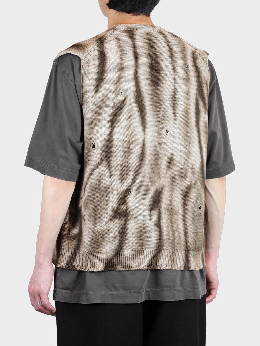 VAINL ARCHIVE DENIEL-V サイズM ニットベスト 中古・古着通販】vainl archive (ヴァイナルアーカイブ) ニット