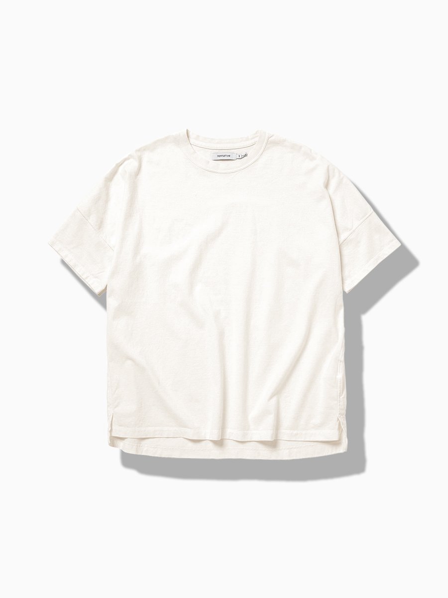 NONNATIVE - ノンネイティブ / CLERK S/S TEE COTTON JERSEY OVERDYED | NOTHING BUT