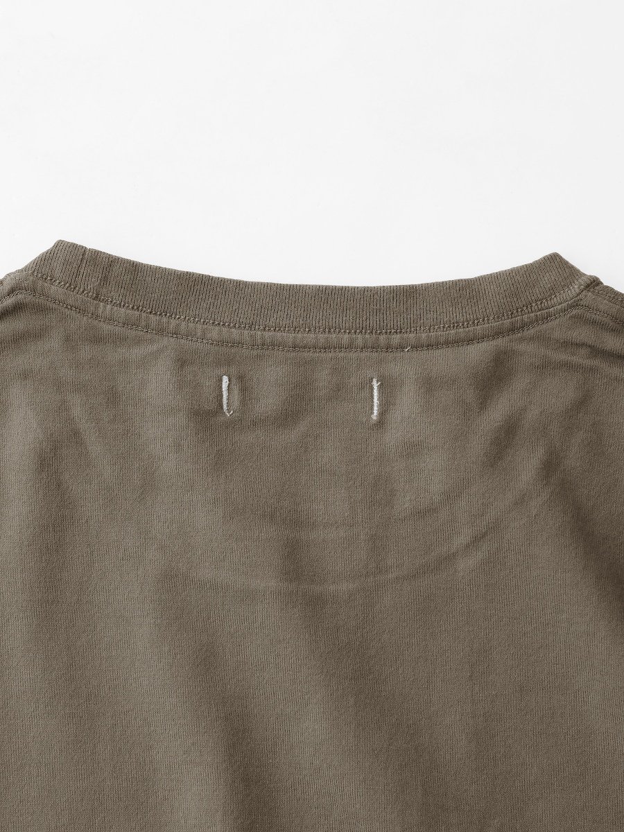 NONNATIVE - ノンネイティブ / CLERK S/S TEE COTTON JERSEY OVERDYED